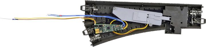 Image du produit Viessmann Aiguillage motorisé H0 pour voie /Trix C (Piste H0)