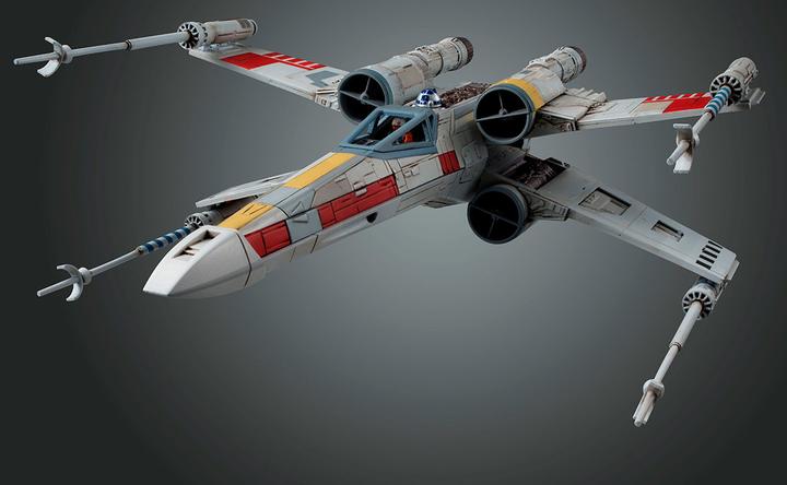 Actual product image Revell 172 XWing Starfighter kit