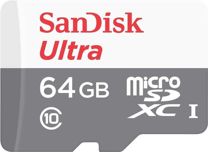Actual product image SanDisk Ultra (64 GB, microSDXC, U1, UHS-I)