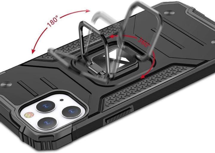 Actual product image Wozinsky Ring Armor Case Kickstand Tough Rugged Cover for iPhone 13 Pro rose (Apple iPhone 13 Pro)