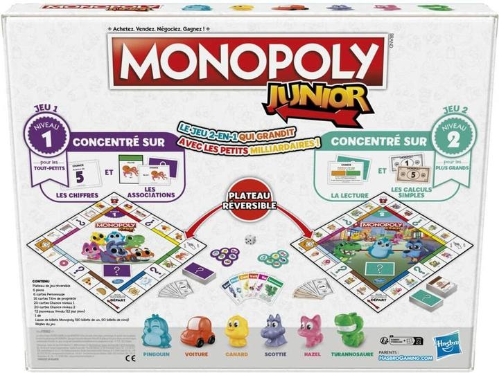Produktbild Monopoly Junior (Französisch, 2 - 6 Spieler)