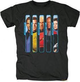 Immagine prodotto Bravado Maglietta Star Trek I Capitani (M)