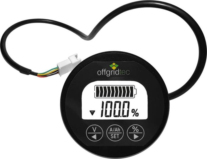 Produktbild Offgridtec Shunt 350A Batteriemonitor 8V-120V mit Hintergrundbeleuchtung
