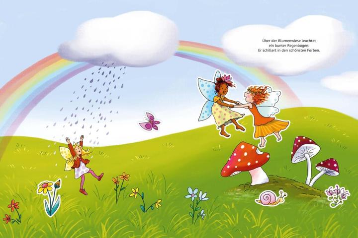 Actual product image My colourful sticker book: Fairies