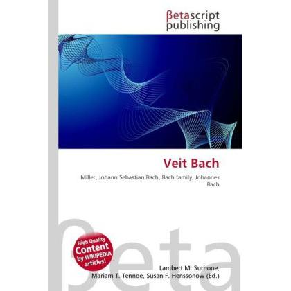 Veit Bach, Fachbücher von Susan F. Henssonow, Lambert M. Surhone, Mariam T. Tennoe