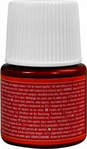 Actual product image Pebeo Ceramic paint (Cherry red, 45 ml)