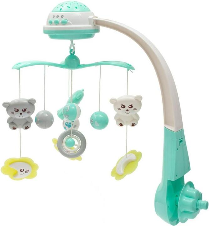 Produktbild Baby Mix 42785 Karussell Mit Projektor Neuwertig