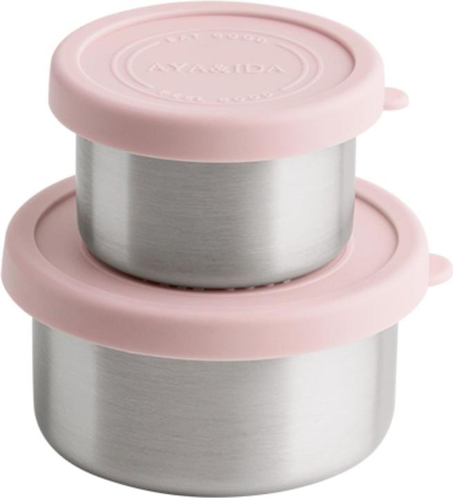 Produktbild Aya & Ida 2er Set Snack Container 100ml + 200ml Soft Rose
