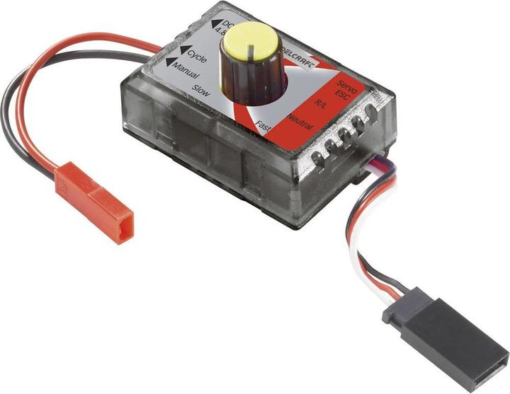 Actual product image Modelcraft Servo tester (L x W x H) 45 x