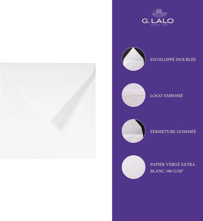 Actual product image Clairefontaine Envelopes (100 x 100 mm, 1x)