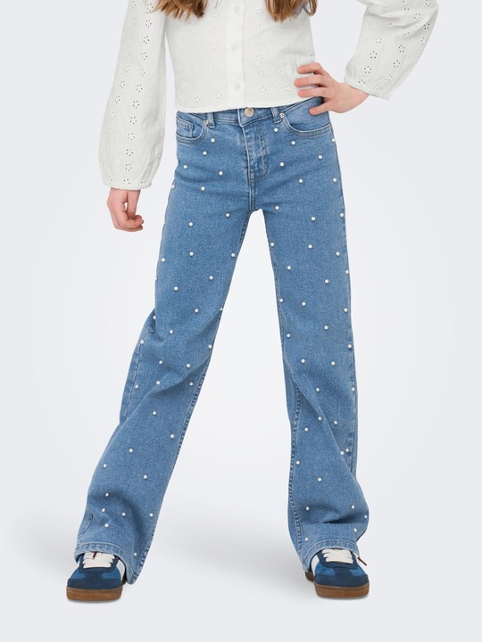 Produktbild Only KOGJUICY Weiter Beinschnitt Jeans Jeans mit weitem Bein (134)