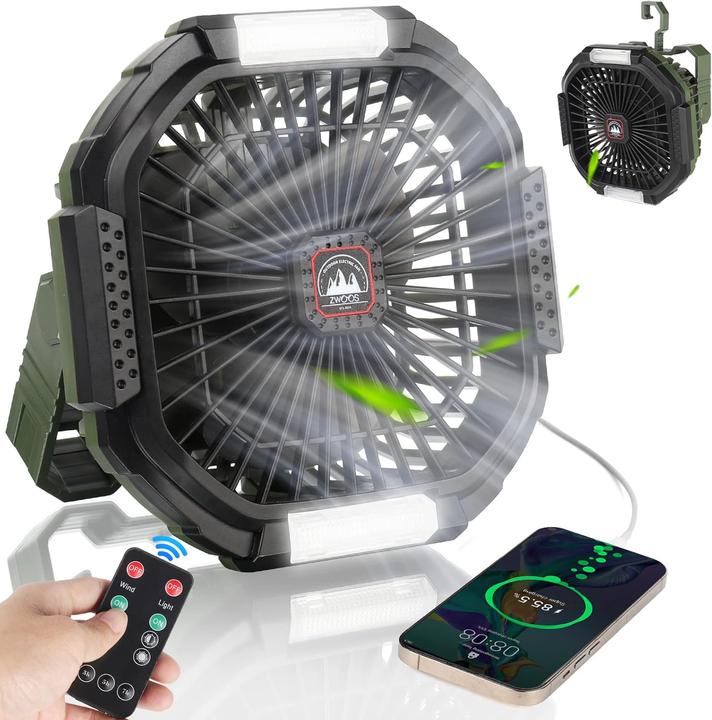 Produktbild Zwoos USB Campingventilator