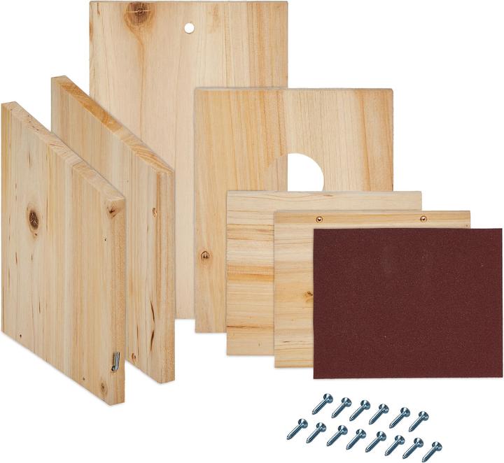 Actual product image Relaxdays 2x birdhouse