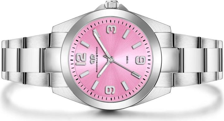 Actual product image Ladies Quartz Watch Majestia Stainless Steel Silver - 32436 (Analogue wristwatch, 37.50 mm)