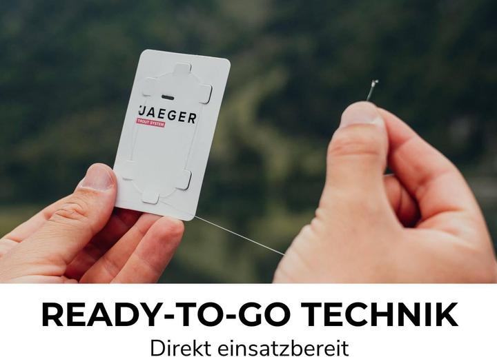 Image du produit Jaeger Trout Go Kit - Combo De Démarrage Pour La Truite (Canne à lancer, 210 cm)