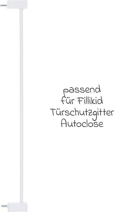 Immagine prodotto Fillikid Tür- & Treppenschutzgitter Türschutzgitter-Verlängerung 7 cm passend (6 cm)
