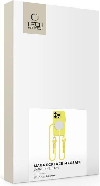 Produktbild Tech-Protect Magnecklace Magsafe Iphone 14 Pro Kanariengelb