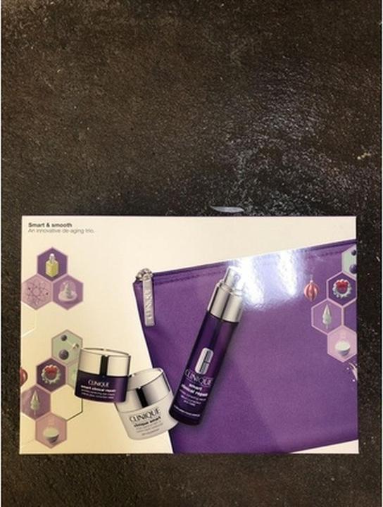 Actual product image Clinique Smart Serum Value Set with 30 ML Smart Sun Protection Factor 15 15 ML (Free) Smart Night 15 ML (Gr (Facial care set)