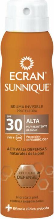 Ecran SUNNIQUE proteción aerosol vapo SPF30 75 ml (Sonnenspray, SPF 30, 75 ml)