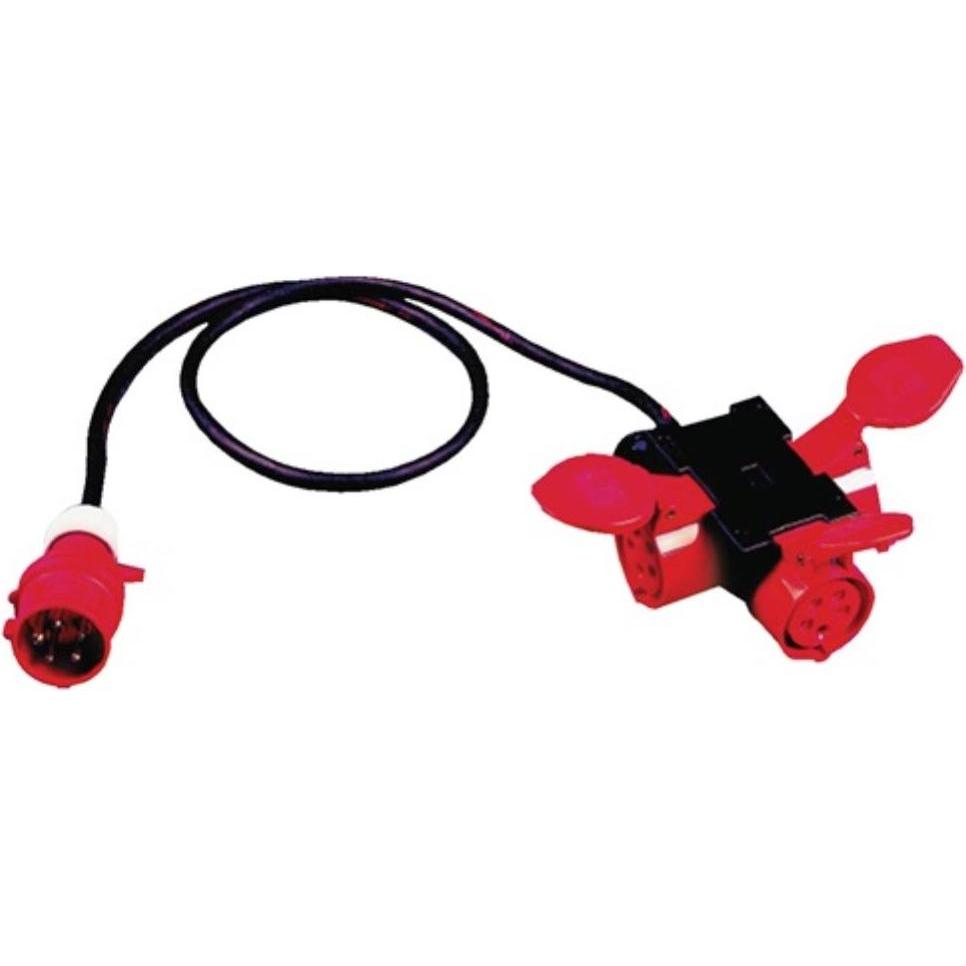 HP Autozubehör, Baustromverteiler, Kompaktverteiler CEE-16 A, 5-polig 3xCEE 16 A 5 x 2,5 mm² (5 x, CEE)