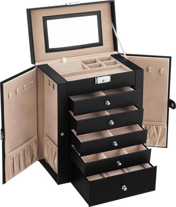 Immagine prodotto Songmics Schmuckschatulle 26 x 15 x 32 cm