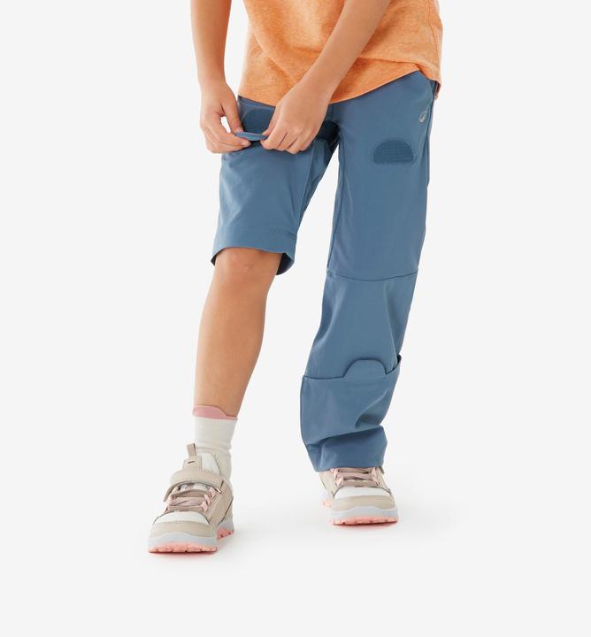 Produktbild Quechua Zip-Off-Hose Kinder Wandern - MH100 Easy blau (122)