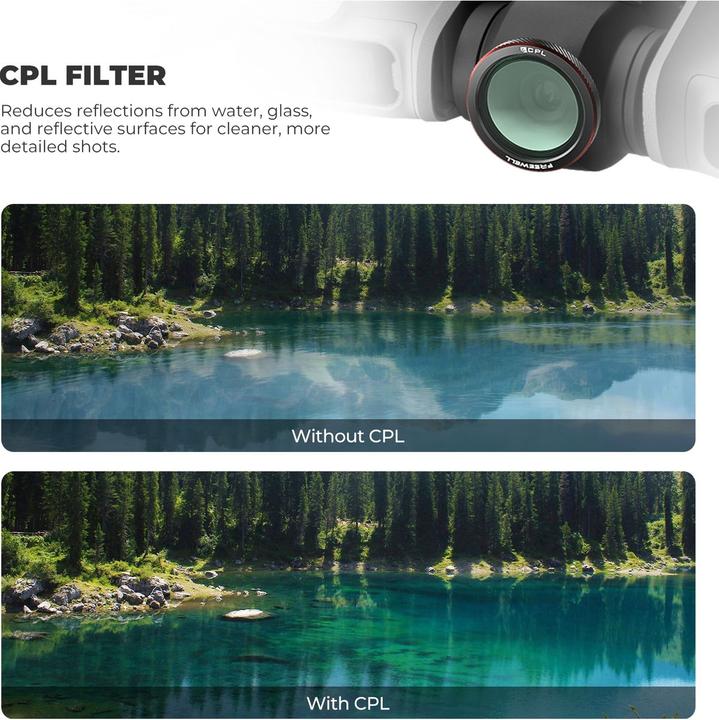 Actual product image Freewell Magnetic Filters Mega Kit (Drone filters, DJI Neo 2)