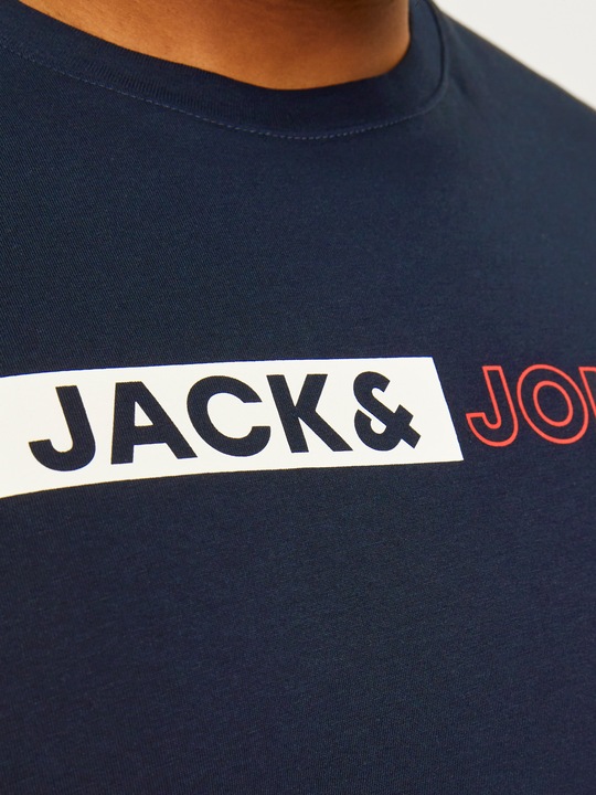 Produktbild Jack & Jones Jjecorp Logo Tee Play Ss O-N Noos Pls (4XL)