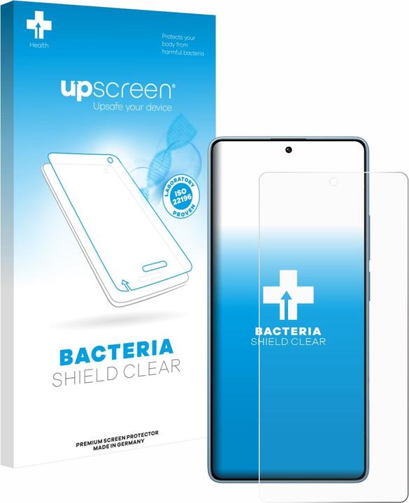 Produktbild upscreen Schutzfolie Displayschutz Displayschutzfolie Folie Klar antibakteriell (1 Stück, Xiaomi Redmi Note 14)