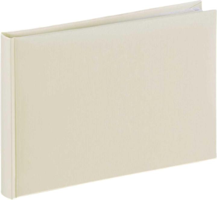 Hama Fine Art Buchalbum 24x17 50 schwarze Seiten sand (17 x 24 cm)