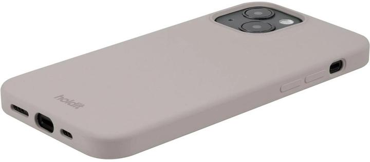 Actual product image Holdit Back Cover Silicone iPhone 14 Taupe (Apple iPhone 14)