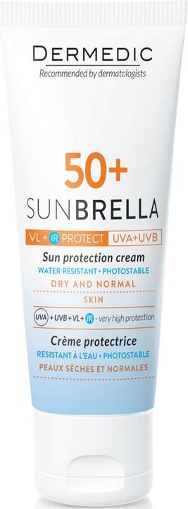 Produktbild Dermedic Sunbrella Sun Protection Cream for Dry and Normal Skin SPF 50 50g/1.76oz (Sonnencreme, SPF 50, 50 g)