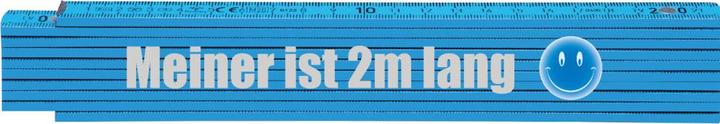 Actual product image Rieffel Coloured wooden spraying metre link metre