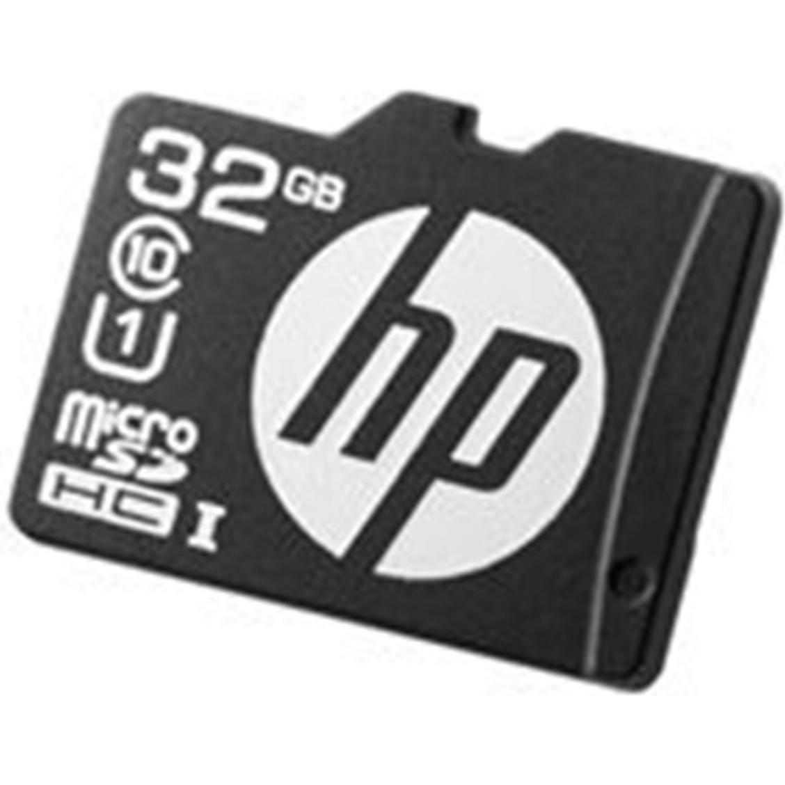 HPE Flash-Speicherkarte (32 GB, microSD, U1, UHS-II, UHS-I), Speicherkarte, Schwarz