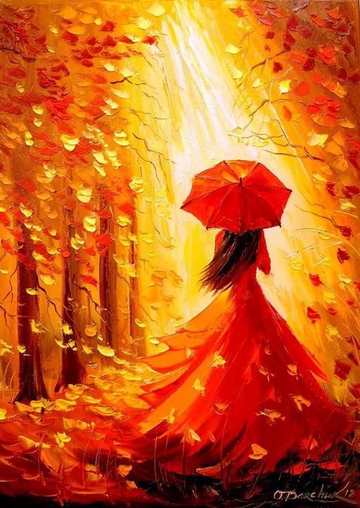 Actual product image Enjoy Puzzle ENJOY-1802 - Lady Autumn, Puzzle, 1000 pieces (1000 pieces)