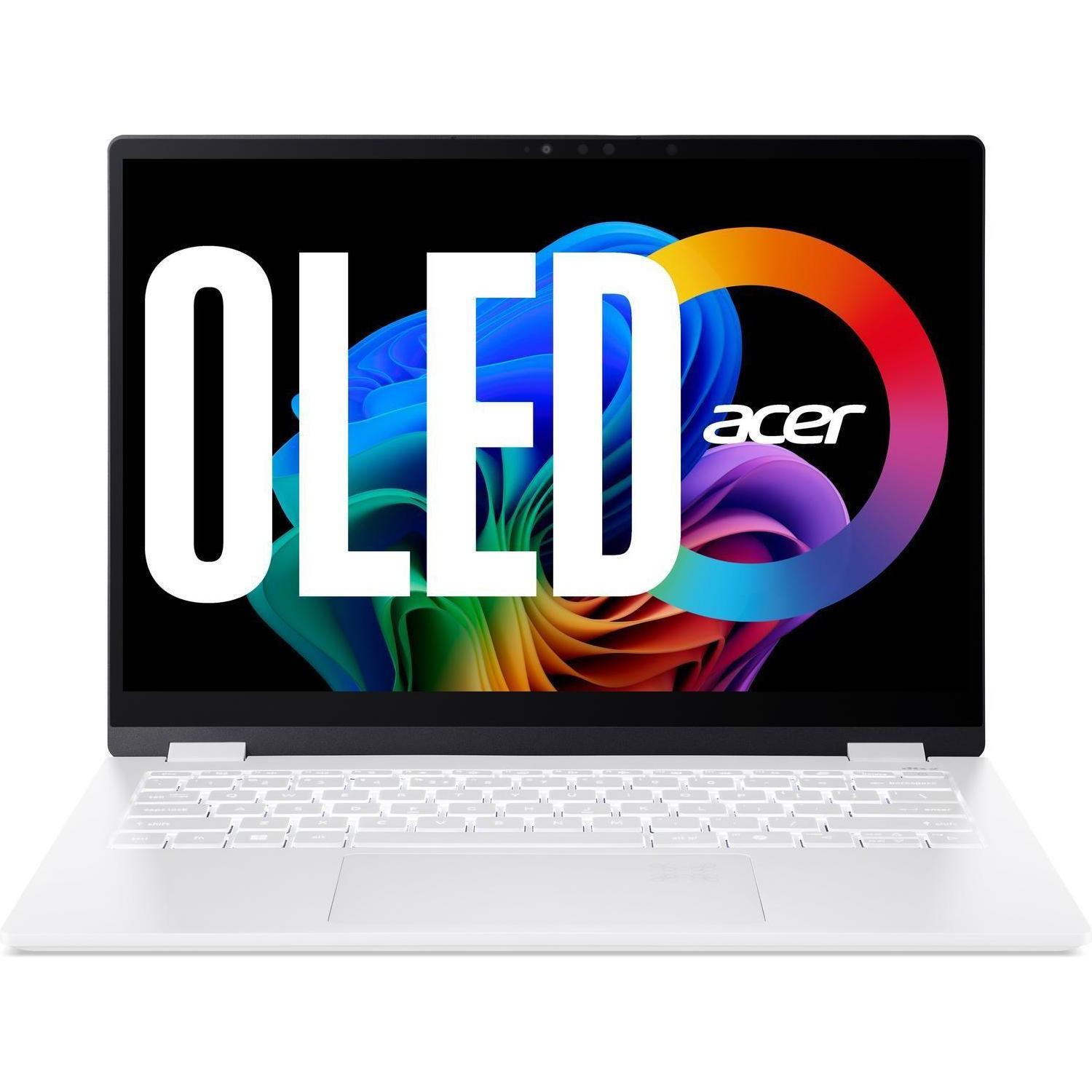 Acer Swift Edge 14 AI (14", 1000 GB, 32 GB, DE, Intel Core Ultra 9 288V), Notebook, Weiss