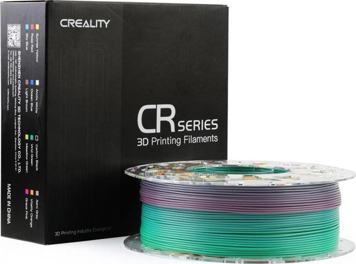 Image du produit Creality Filament PLA arc-en-ciel, 1.75mm, 1kg (PLA, 1.75 mm, 1000 g, Multicolore)