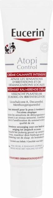Actual product image Eucerin AtopiControl Intensive Calming Cream (Body cream, 40 ml)