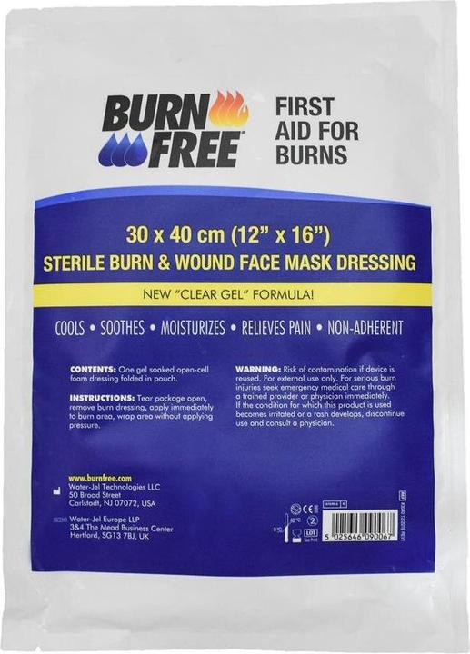 BurnFree Masque facial 30x40cm
