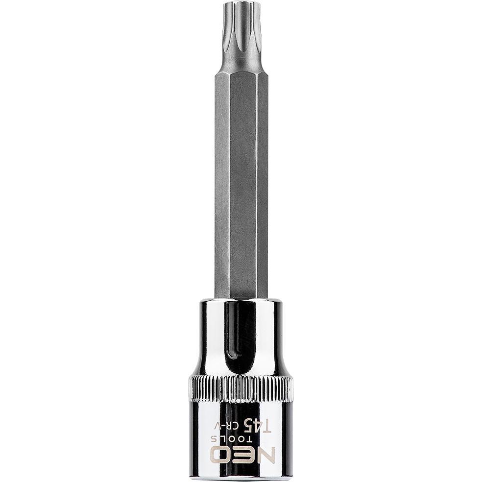 Topex, Chiave a bussola, Torx-Bit auf 1/2"-Einsatz, T45 x 100 mm