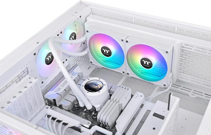 Actual product image Thermaltake TT TH280 V2 Ultra EX ARGB Sync Snow Edition All-In-One