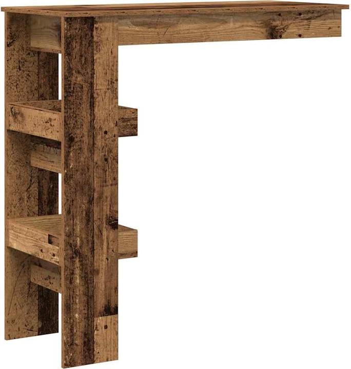 Immagine prodotto vidaXL Wand-Bartisch Altholz-Optik 102x45x103,5 cm Holzwerkstoff