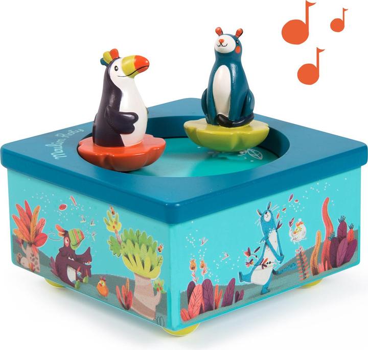 Immagine prodotto Moulin Roty Orologio musicale "Dans la jungle