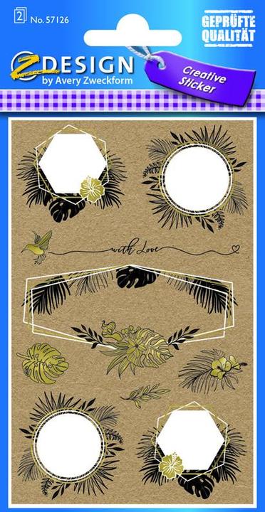 Produktbild Z-Design Deko Sticker (18 Sticker)