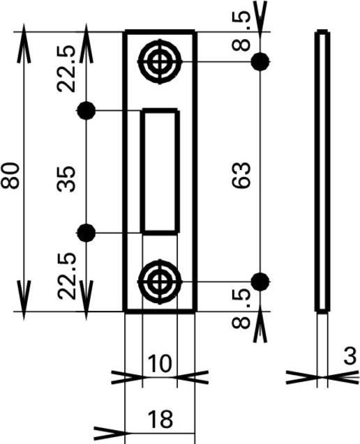 Produktbild MSL Flachschliessbleche B-1503 (Schliessblech)