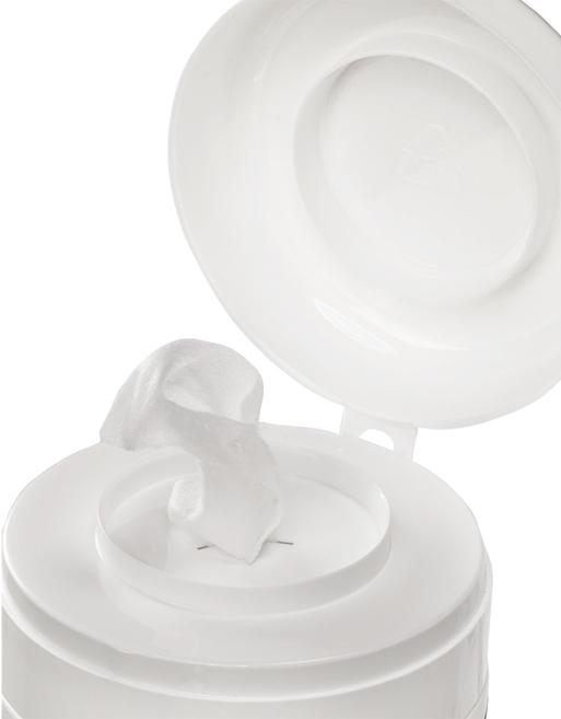 Actual product image Kryolan Make-up Remover Wipes 60 pcs. (Facial cleansing wipes)