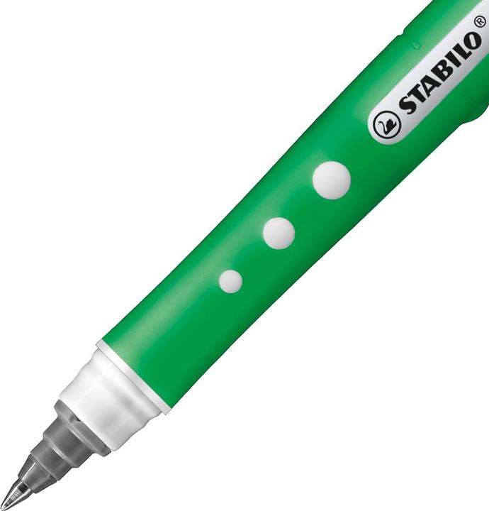 Actual product image STABILO Rollerball - worker+ colorful - medium - pack of 10 - green (Green, 10 x)