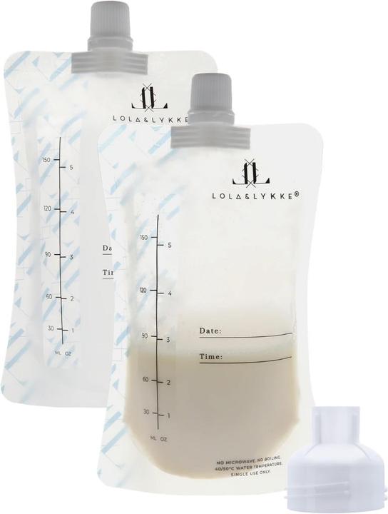 Produktbild Lola&Lykke Muttermilchbeutel und Adapter