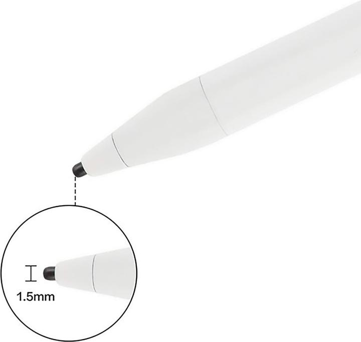 Image du produit Leotec STYLUS ePEN Plus (IOS, ANDROID,WINDOWS,140mAh,BLANCO,CARGA USB-C)