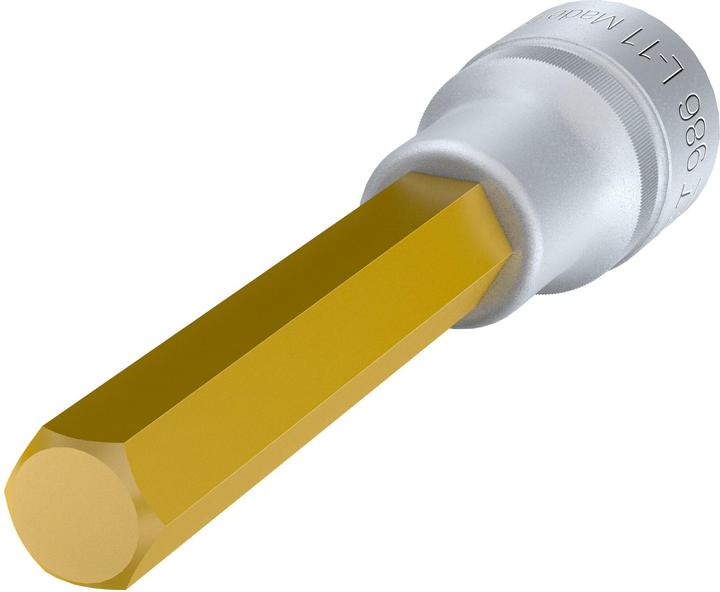 Produktbild HAZET Schraubendreher-Steckschlüsseleinsatz 986L-11 ∙ Vierkant12,5 mm (1/2 Zoll) ∙ Innen Sechskant … (11 mm)